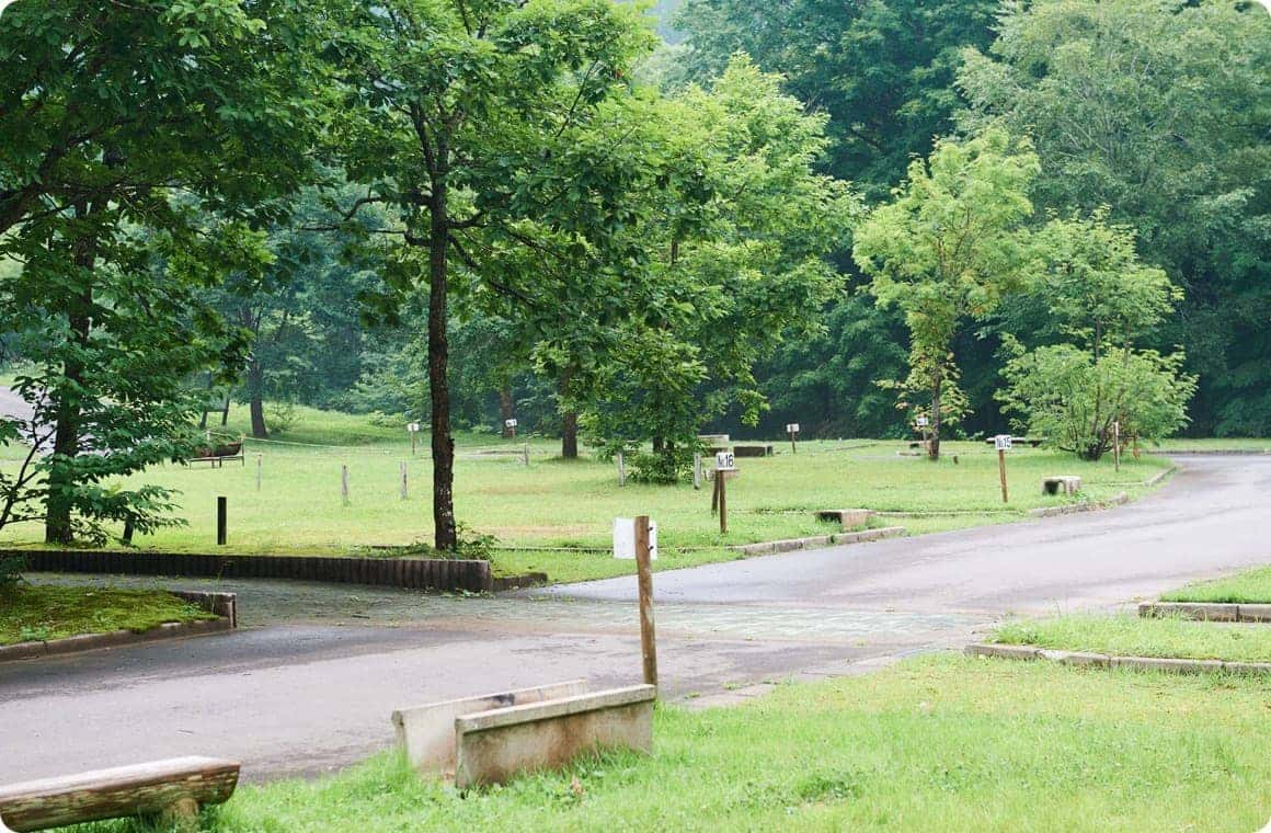 オートキャンプサイトの画像