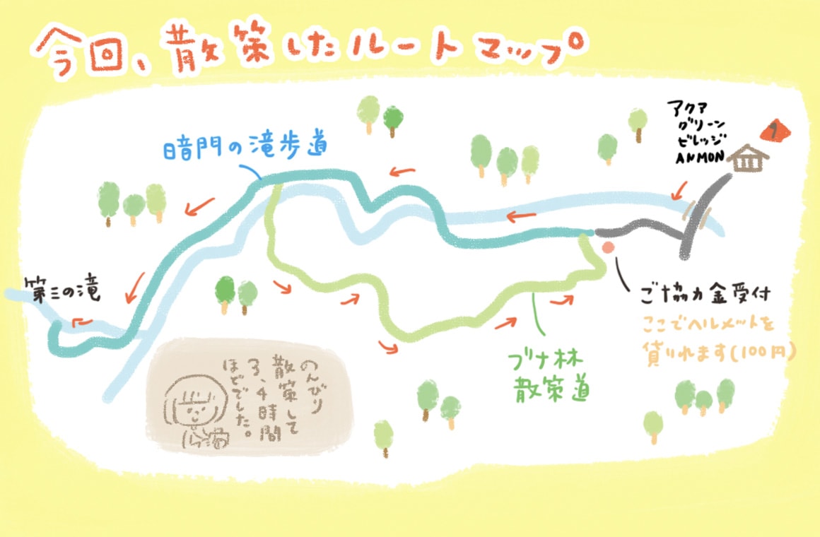 散策ルートの画像