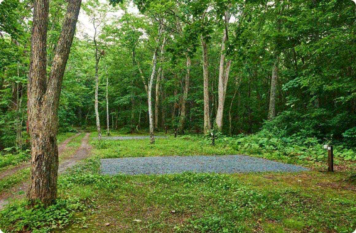 オートキャンプサイトの画像