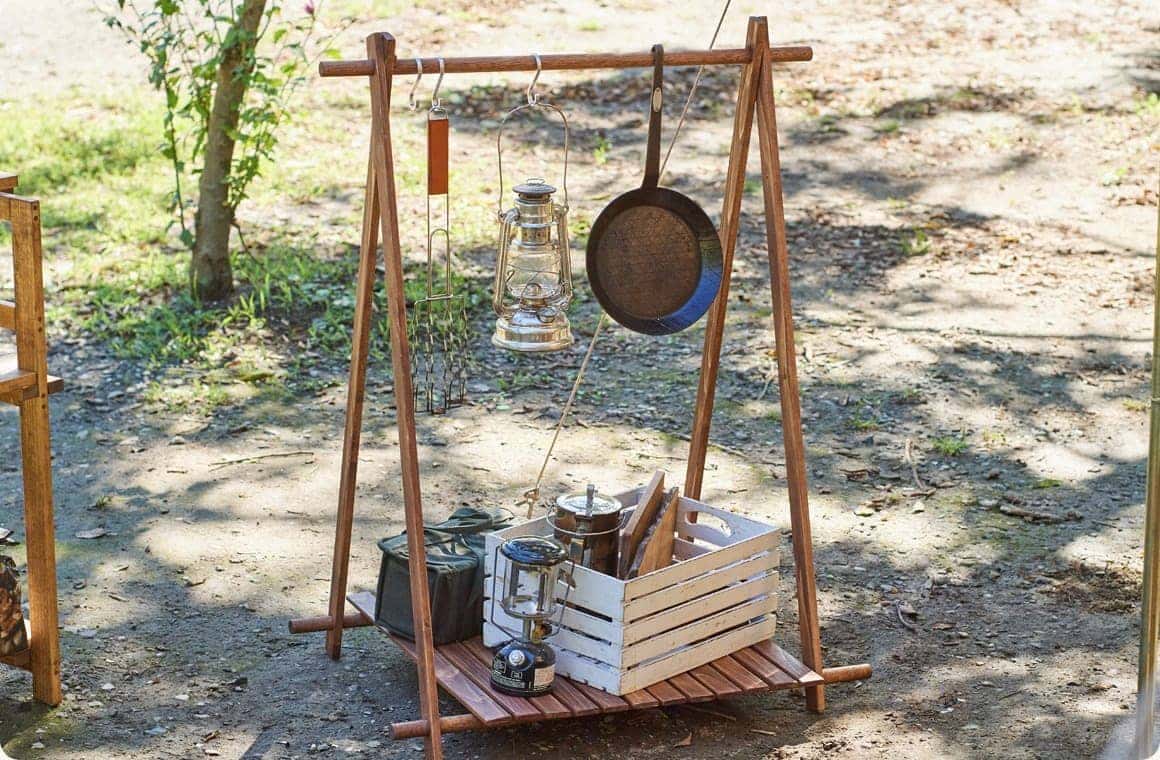 ハンガーラックの画像