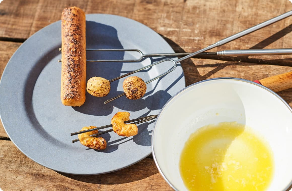 焼きスナック菓子の画像
