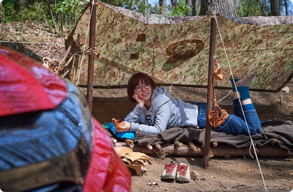 完成したベッドの画像