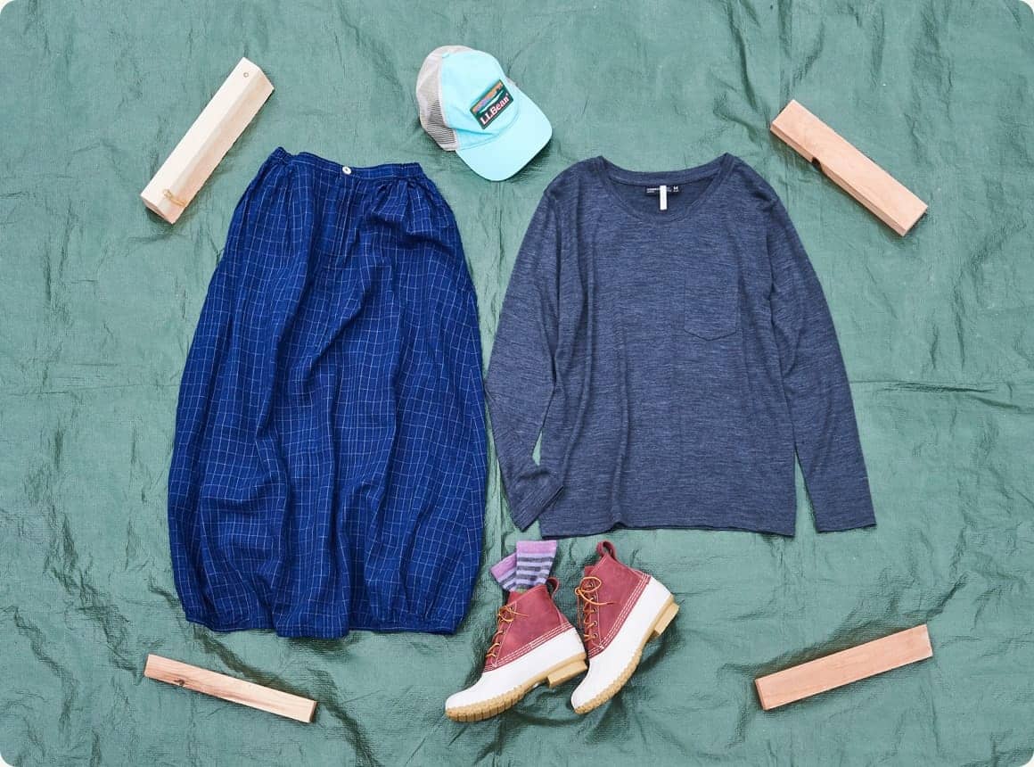 使用した主なアイテムの画像