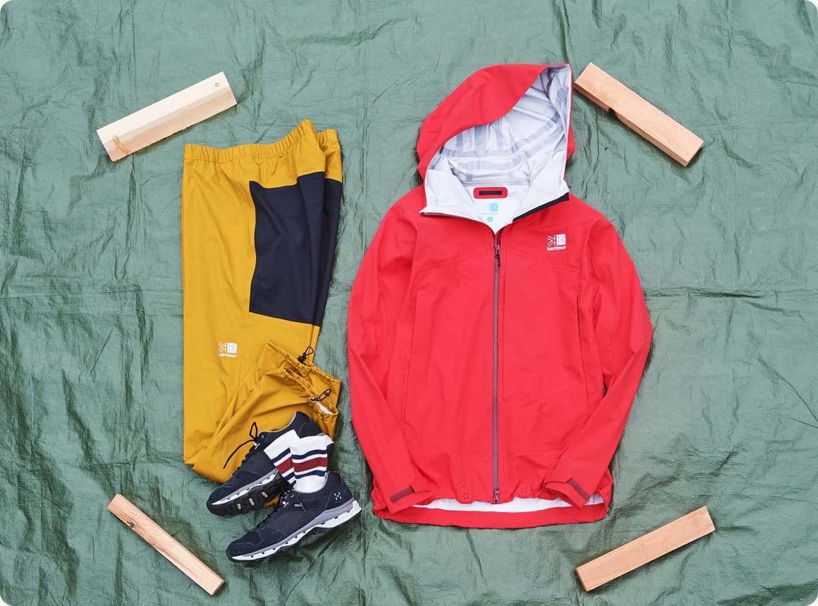 使用した主なアイテムの画像