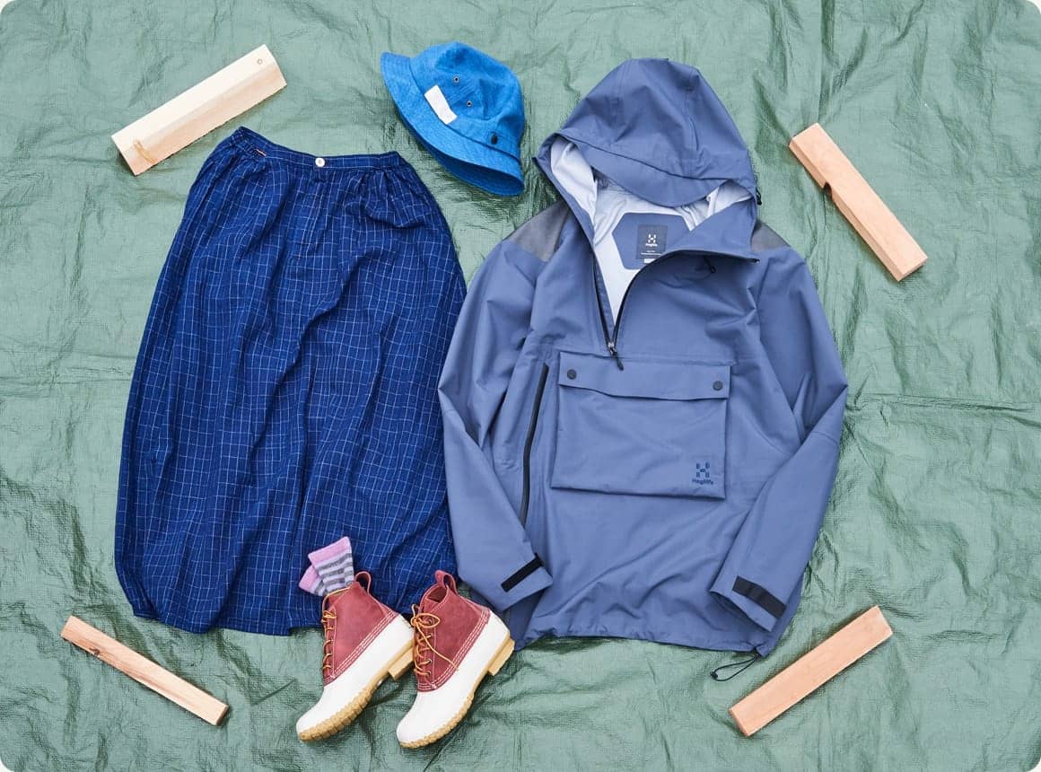 使用した主なアイテムの画像