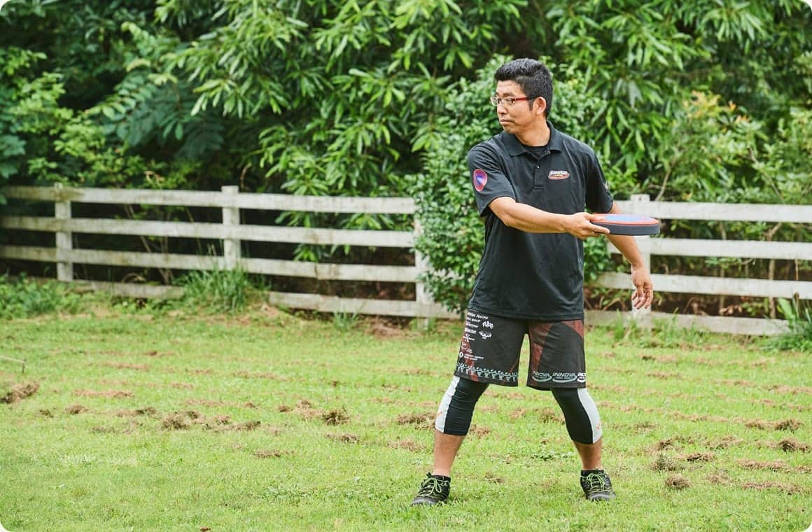 ディスクの持ち方