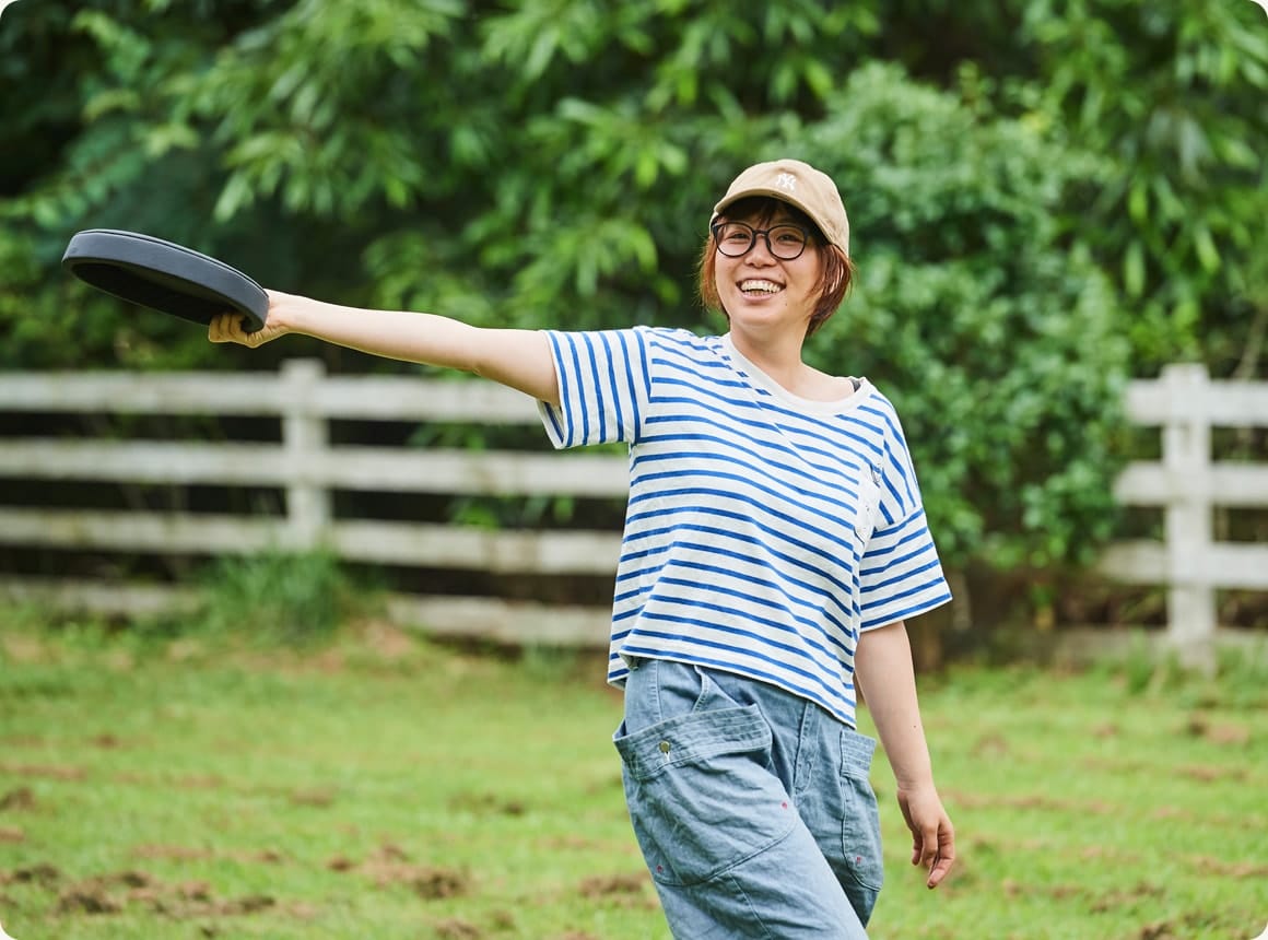 ディスクの持ち方