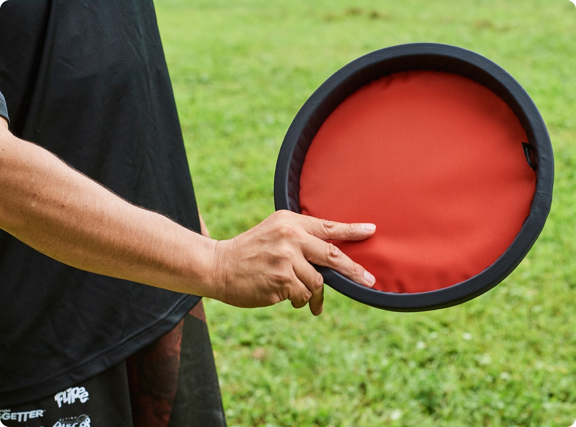 ディスクの持ち方