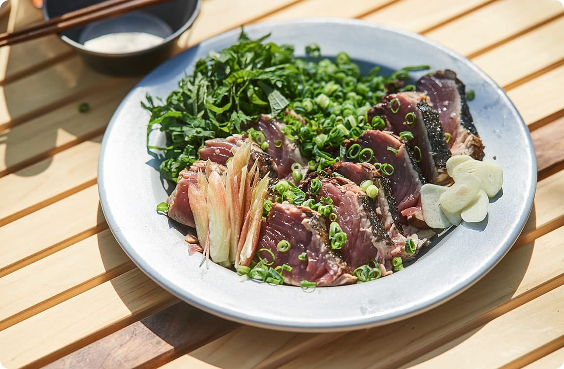 カツオのたたきの画像