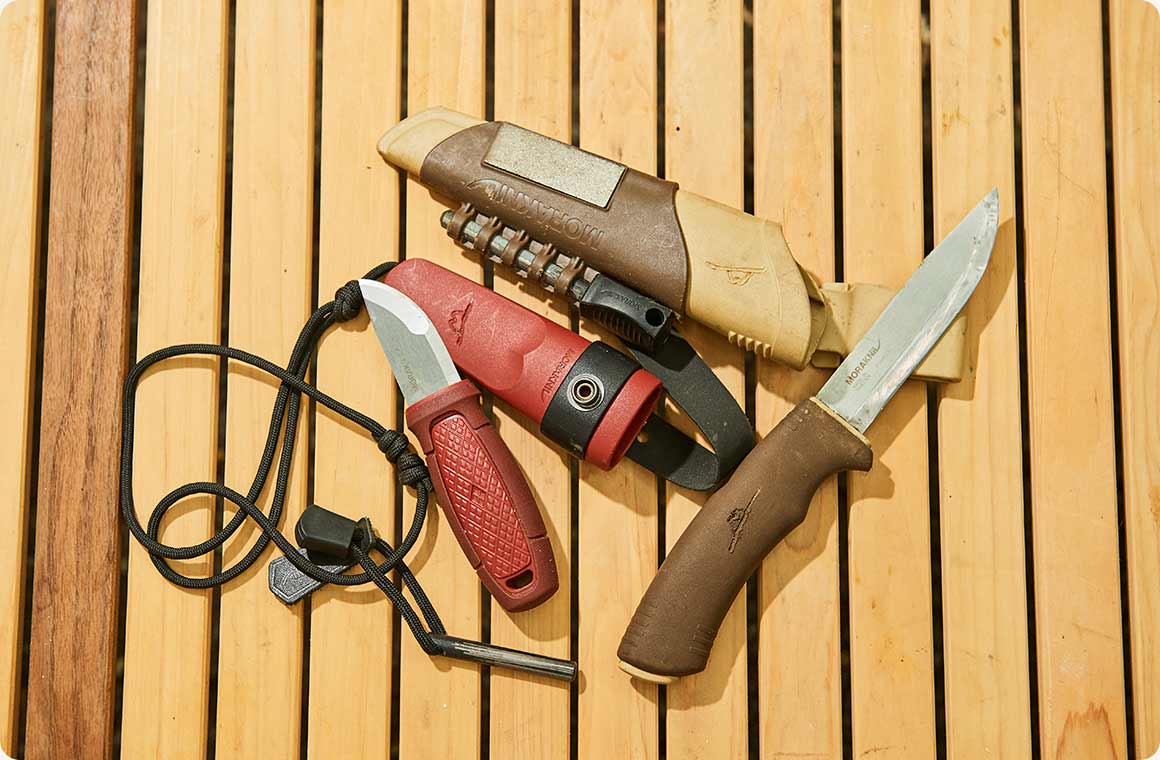 キャンプナイフ