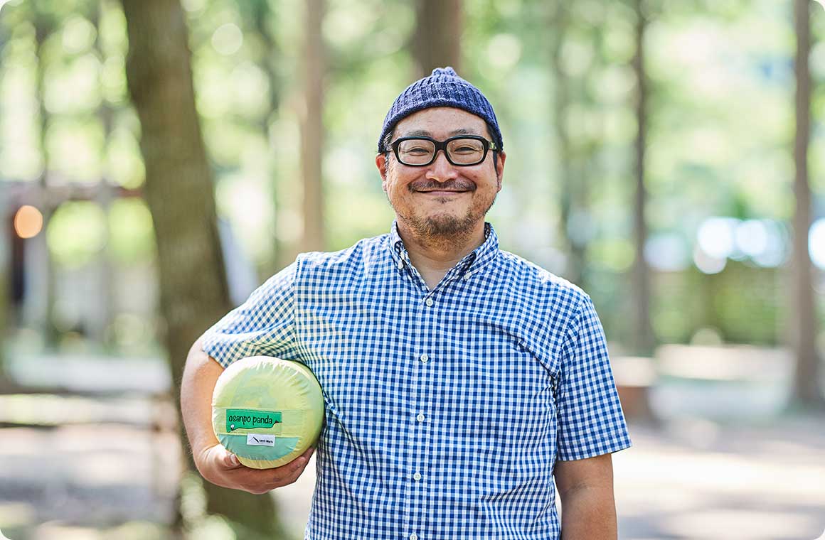 nap produced by NANGA スタッフ 加藤一治さん