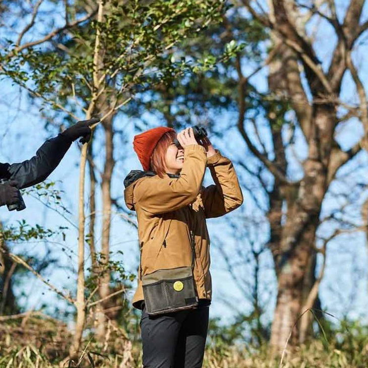 キャンプの朝散歩がもっと楽しくなる！野鳥フィールドノート