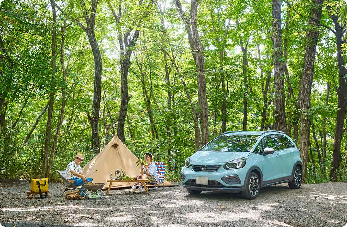 キャンプの画像