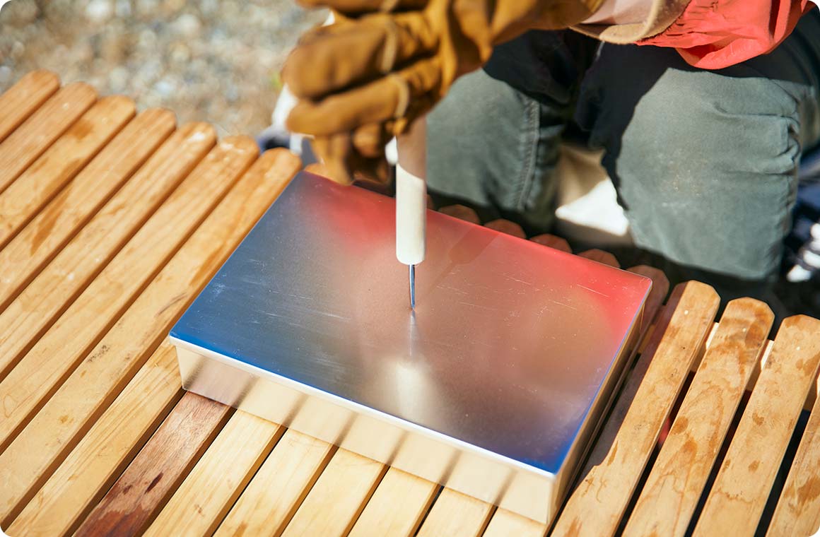 缶の準備と素材を入れる際のポイント