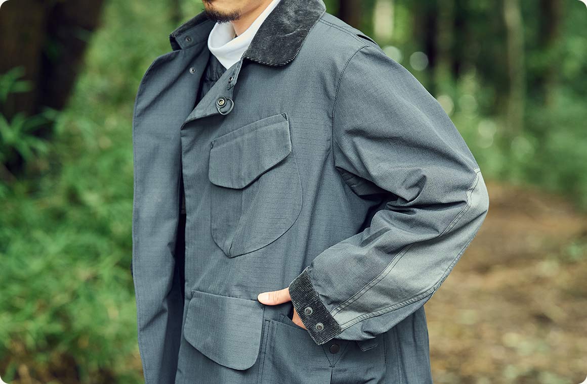 難燃素材のジャケットの画像