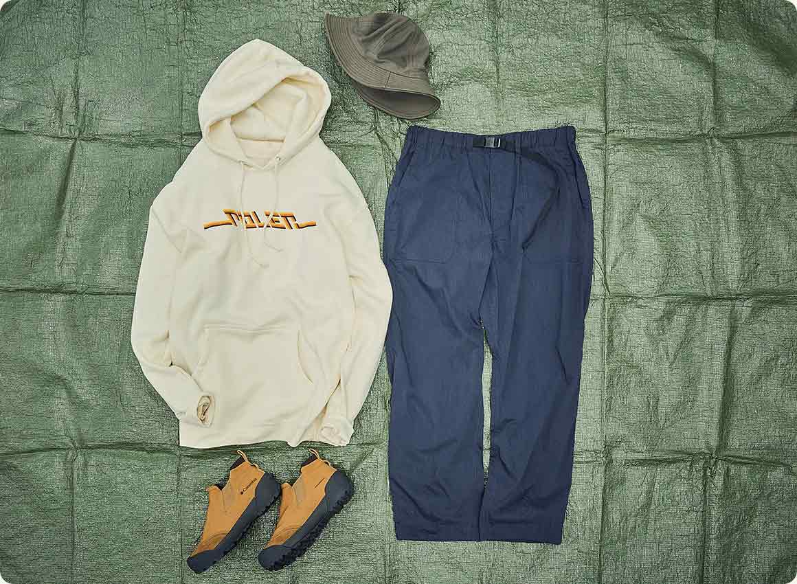 使用した主なアイテムの画像