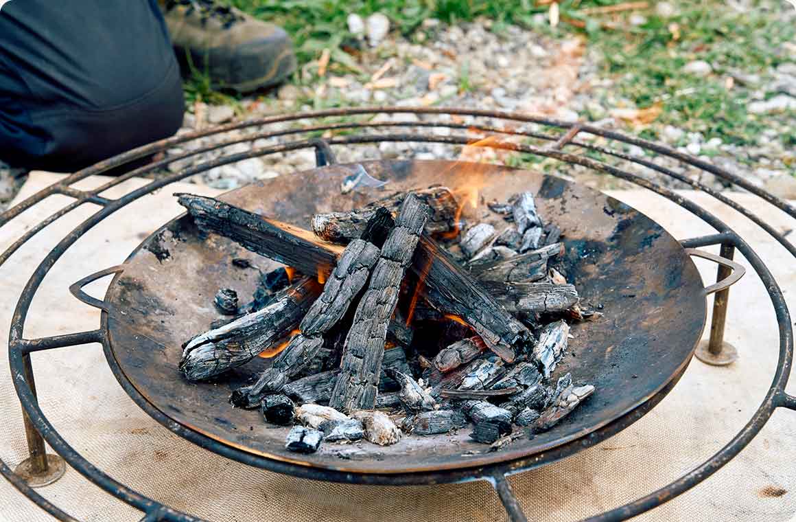 薪をまとめて火力を上げる