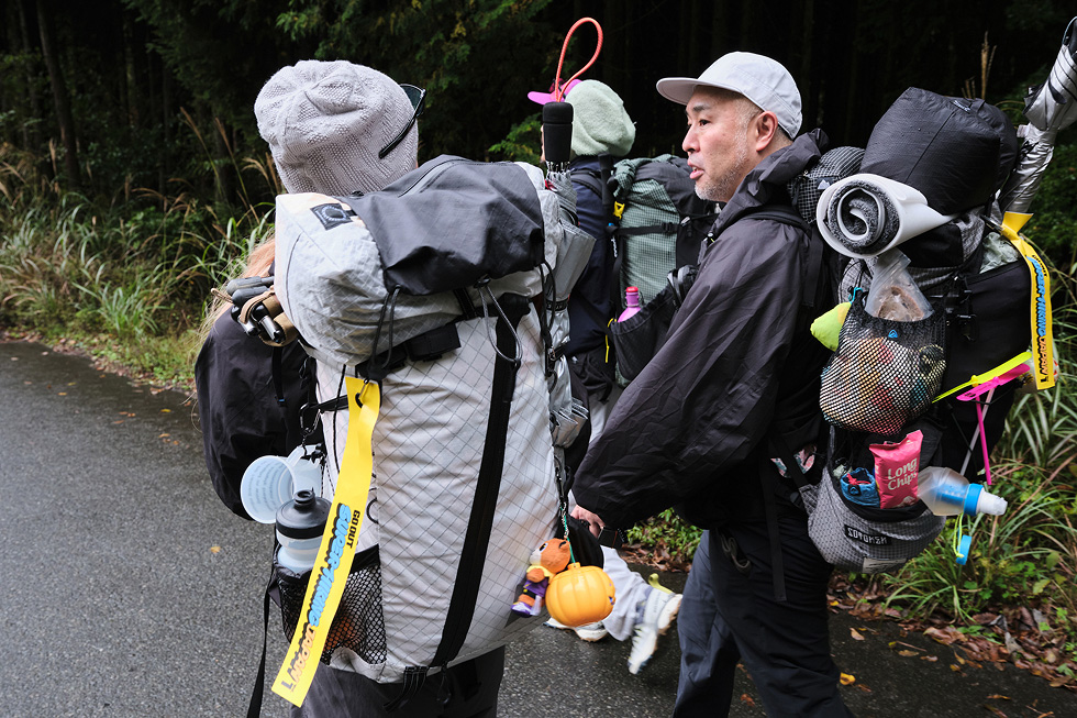 SUPER HIKINGの様子