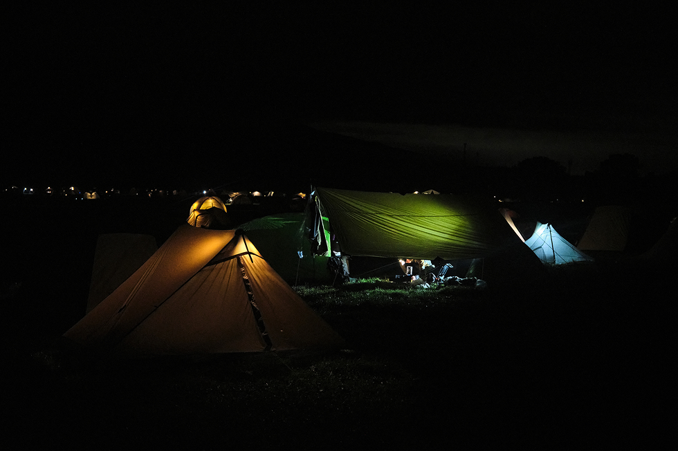 SUPER HIKINGの様子