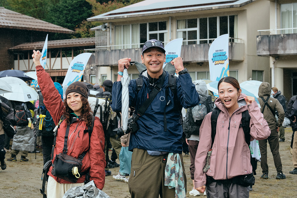 Hondaキャンプでもお馴染みのYURIEさんをはじめとしたインフルエンサーの3人もSUPER HIKINGに参戦！