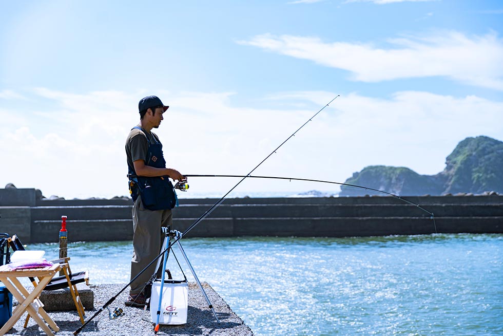 食べたいキャンプ飯をイメージして釣りに挑む