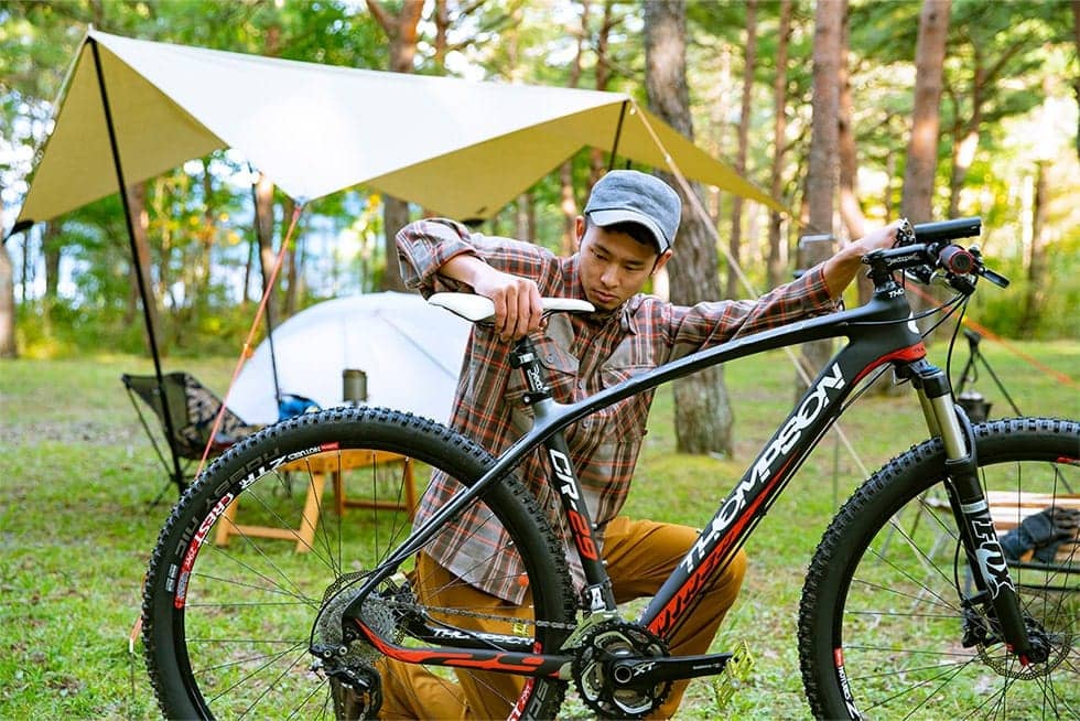 ブレーキの効きやサスペンション、サドルの位置