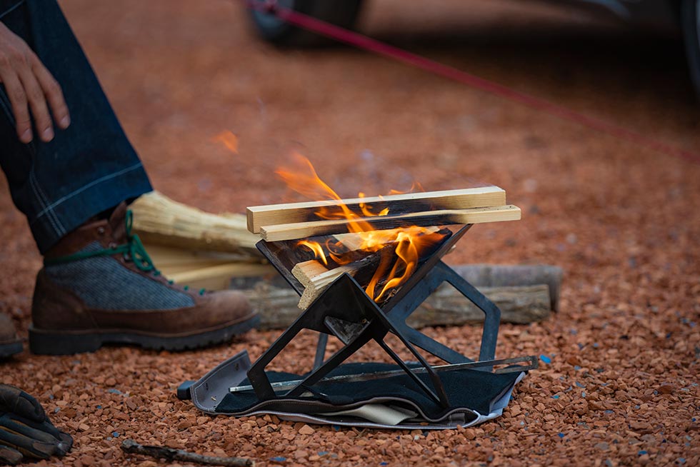 ここからは焚き火の時間