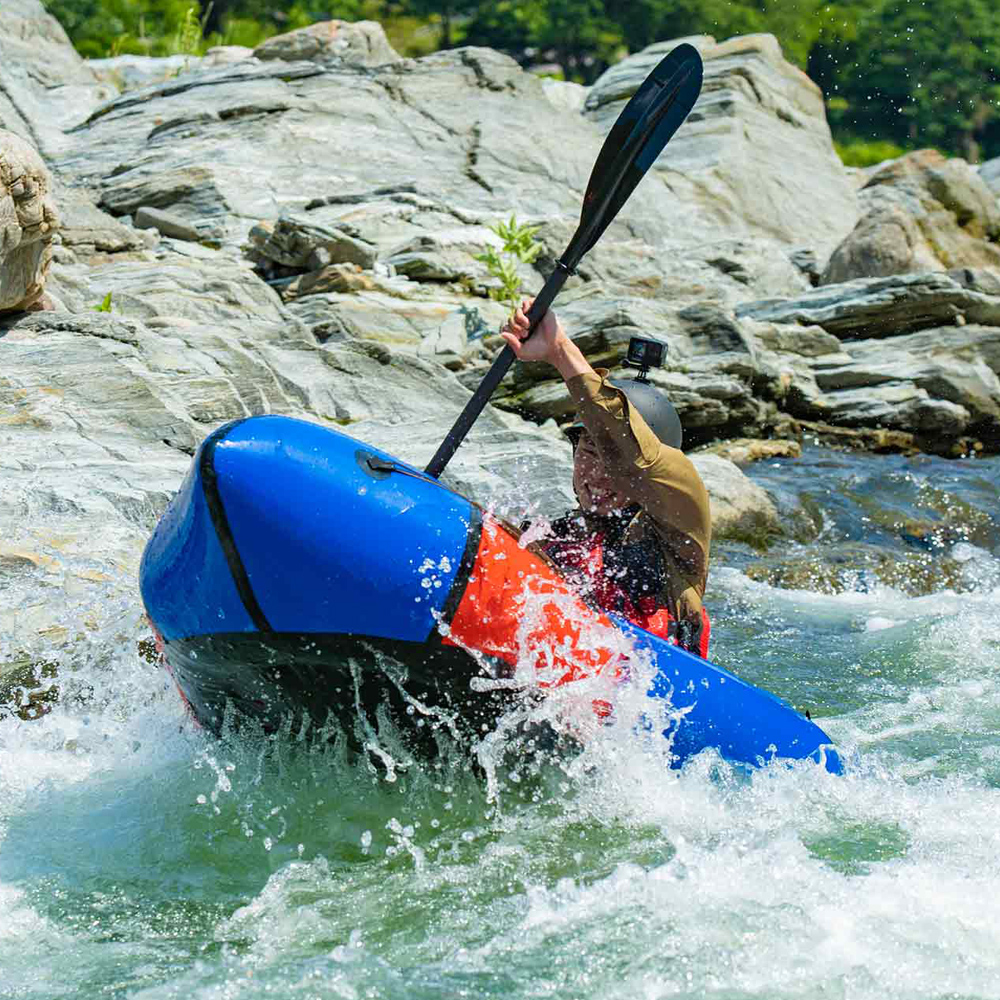 ソロキャンプ×パックラフト