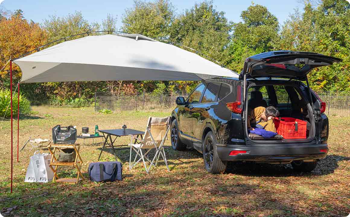 キャンプ場での使用例