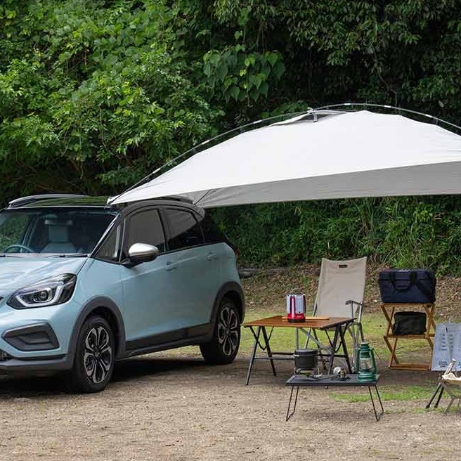 「フィット」の 車中泊の使い勝手を検証！