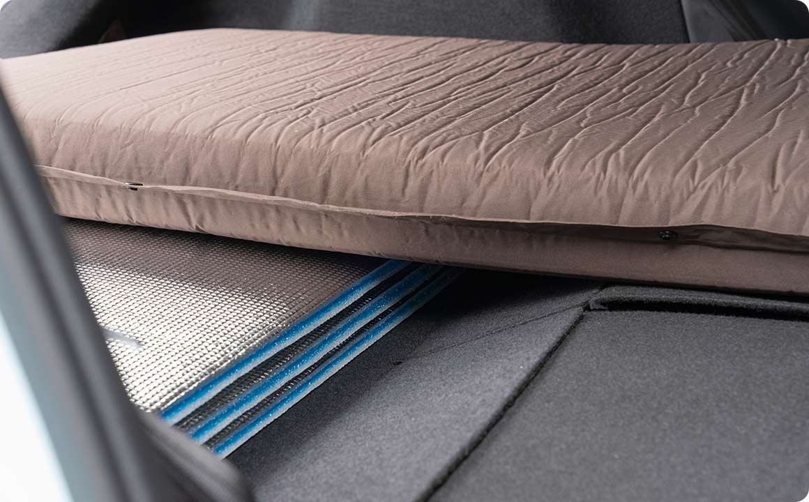 銀マットの配置例