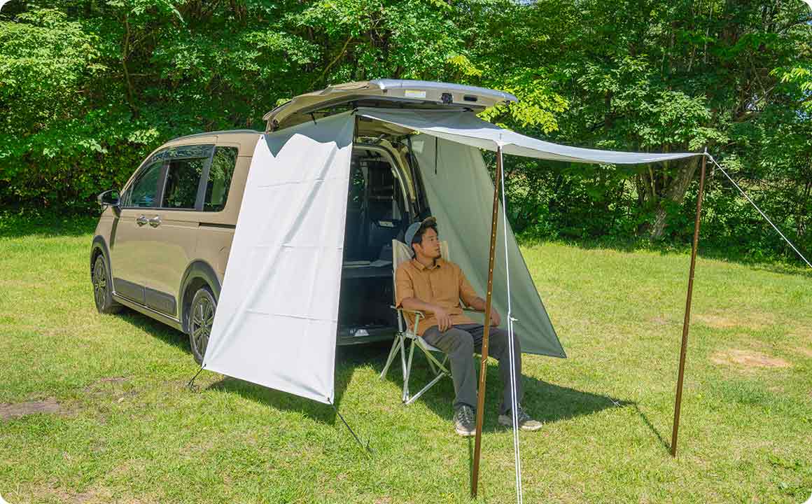 テールゲートタープ