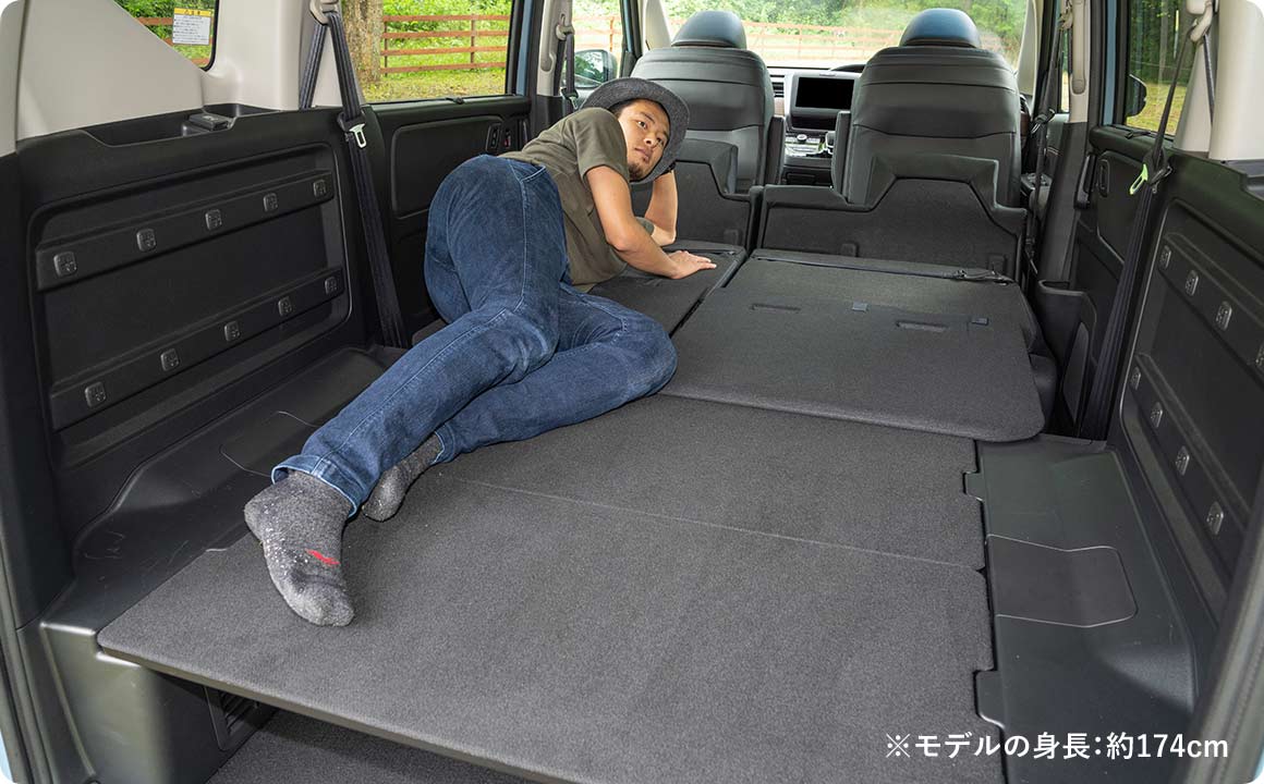 フリード＋（2022年5月終了モデル）の車中泊の使い勝手2