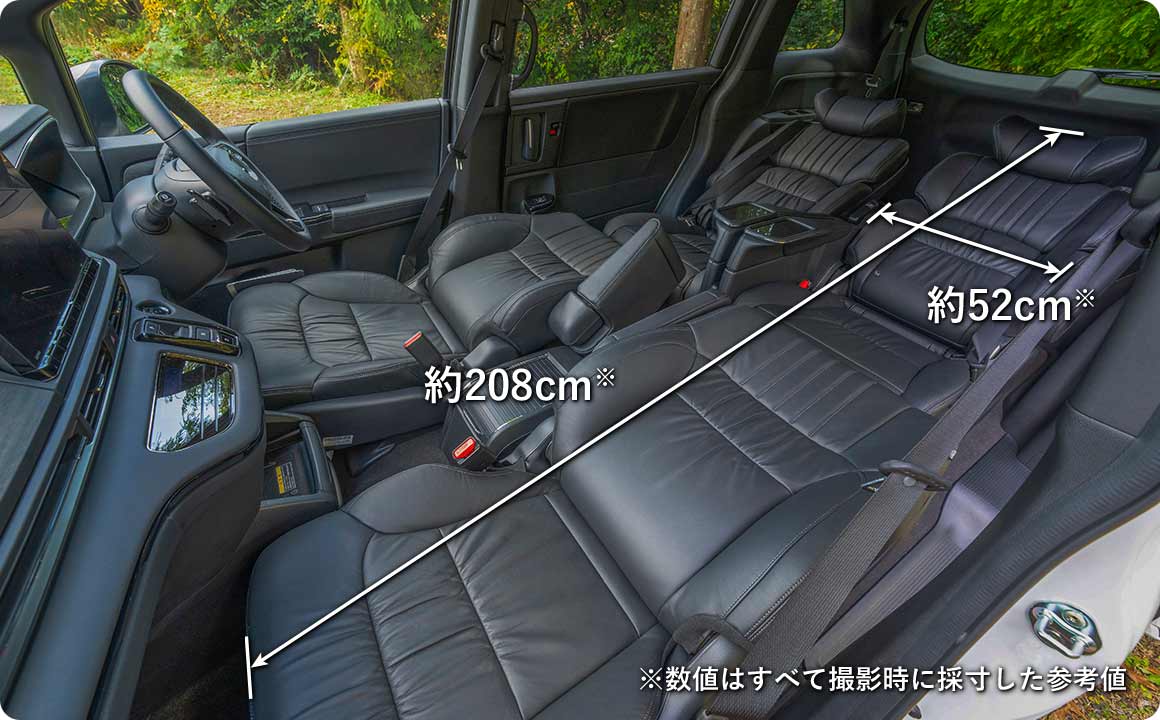 オデッセイの車中泊の使い勝手1