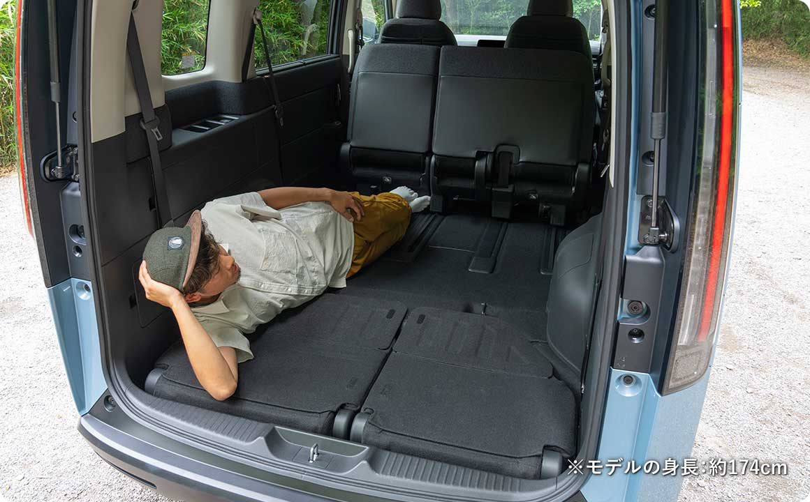 ステップ ワゴンの車中泊の使い勝手2
