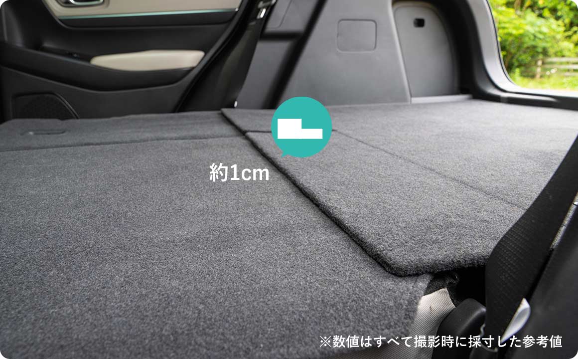 ヴェゼルの荷室２