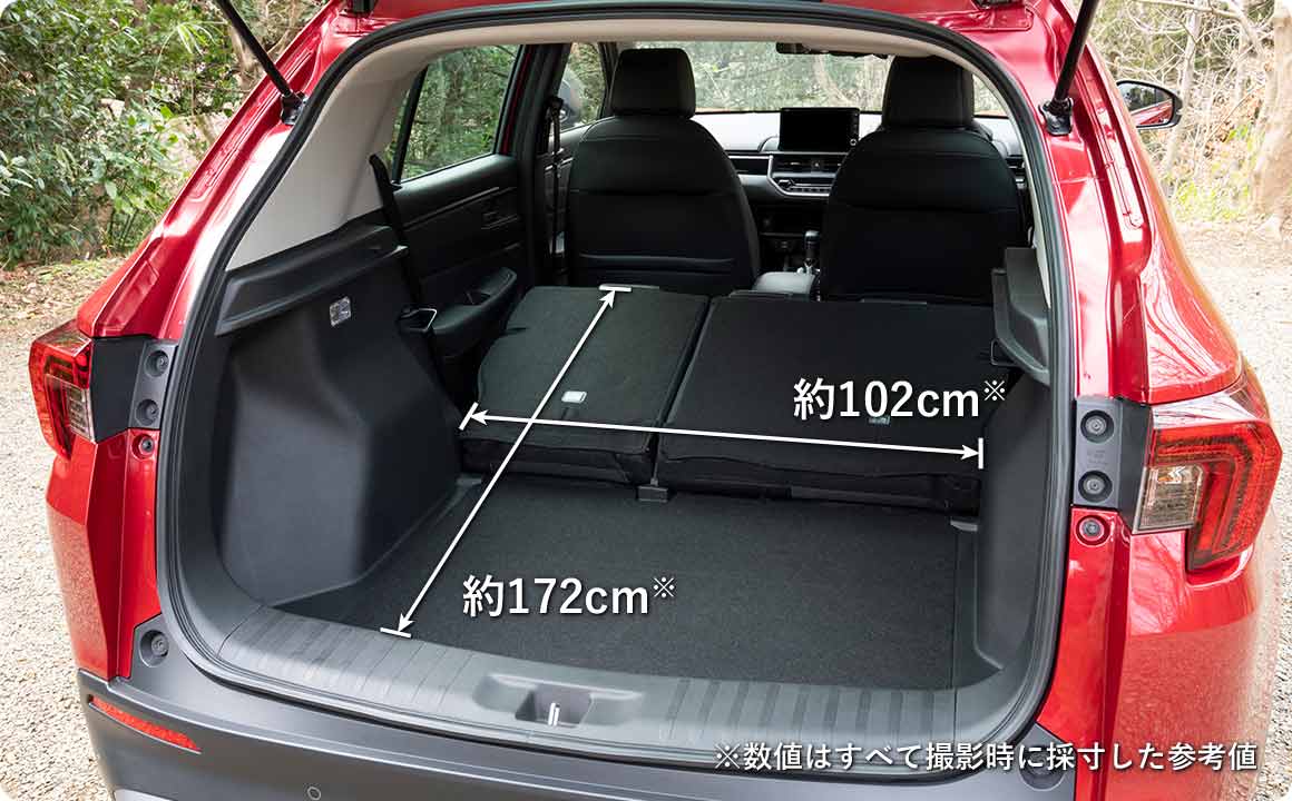 WR-Vの車中泊の使い勝手1