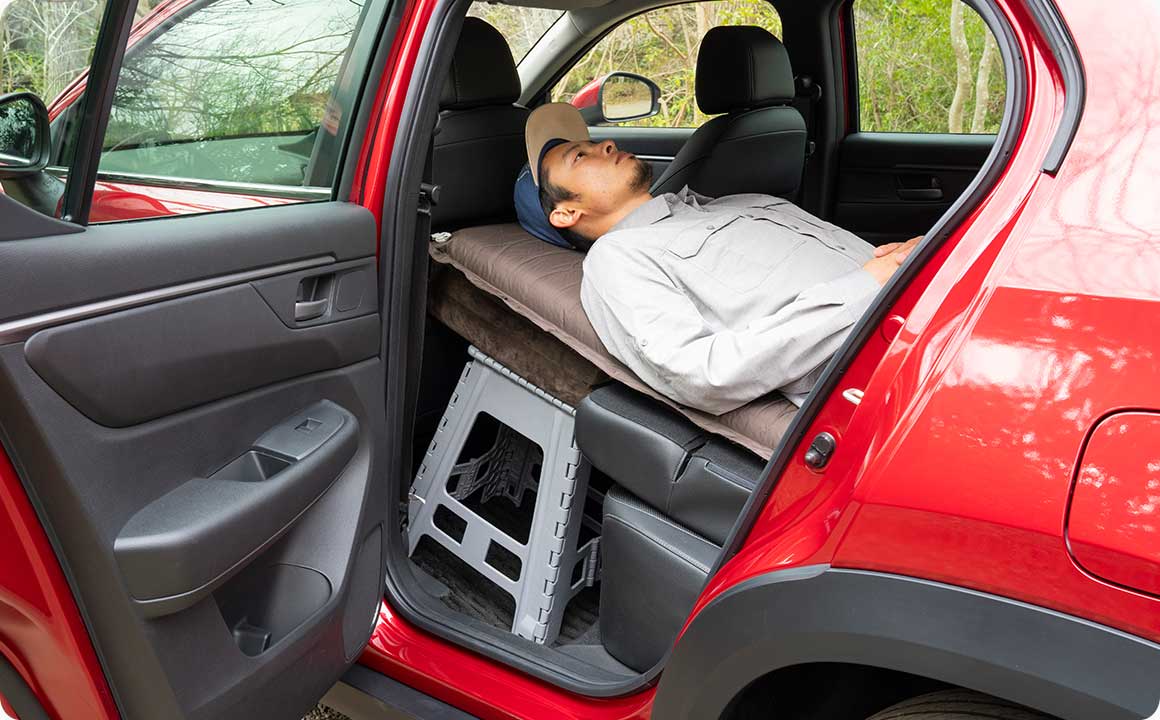 踏み台・クッション配置例2