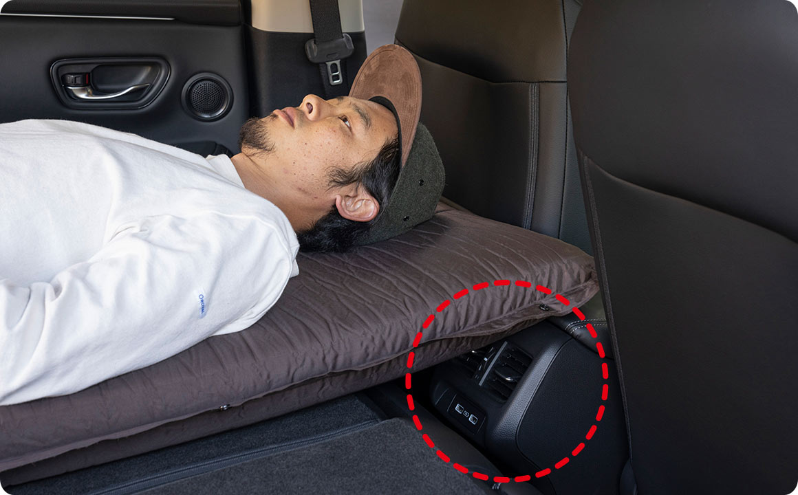 踏み台・クッション配置例4