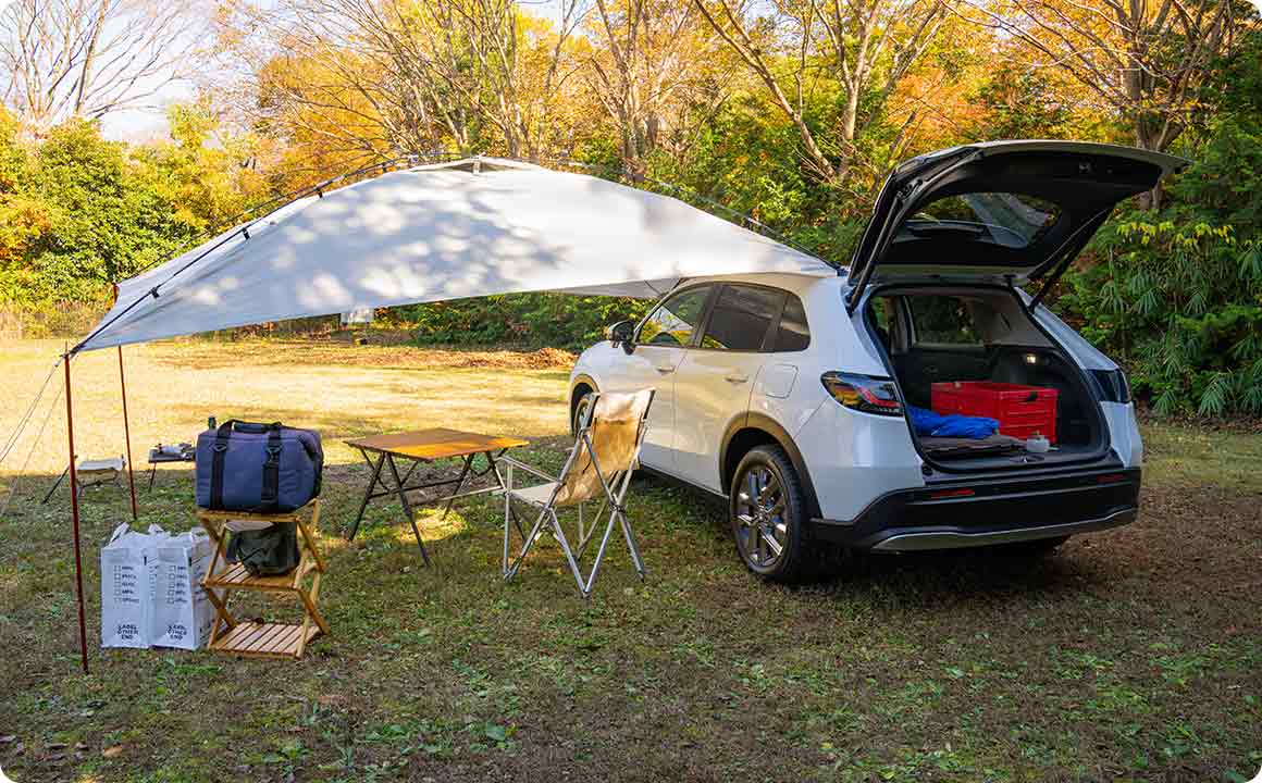 キャンプ場での使用例1