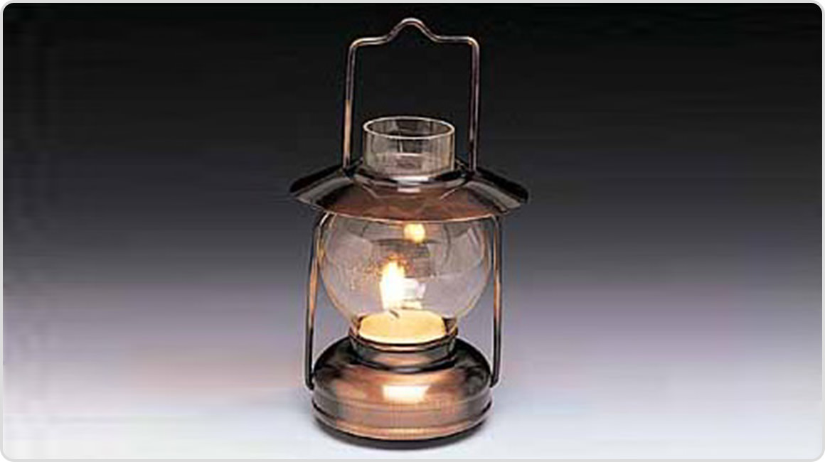 雰囲気重視のキャンドルランタン