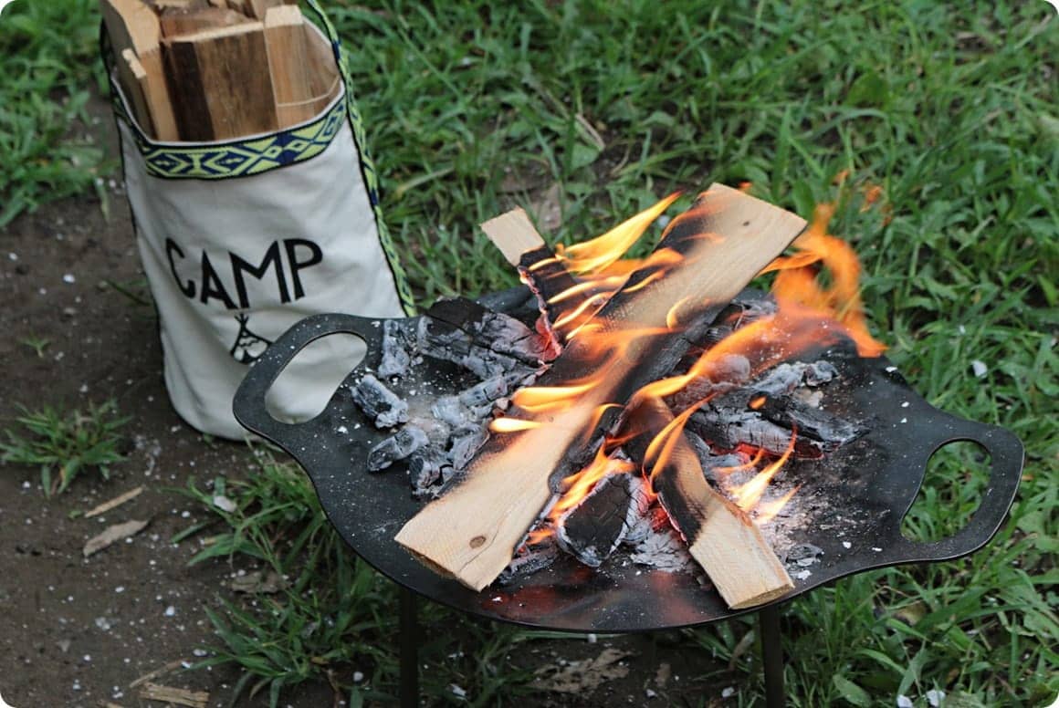 焚き火