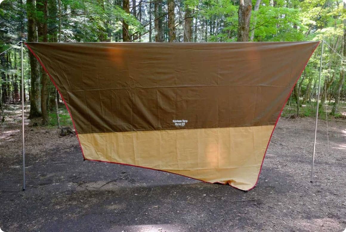 張り綱にテンションをかける