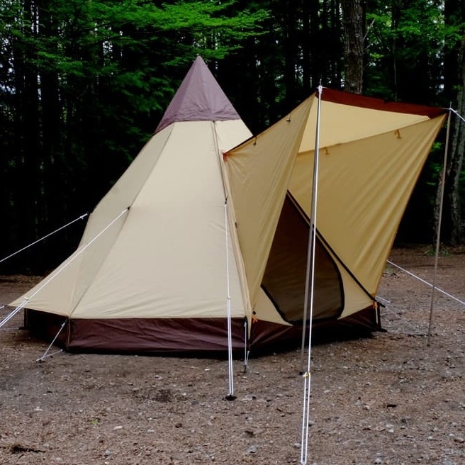 ワンポールテント・<br>ツインポールテントの張り方