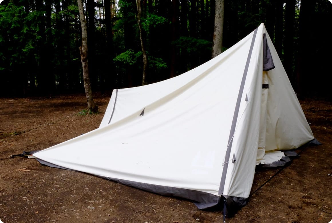 2.ポールをセット