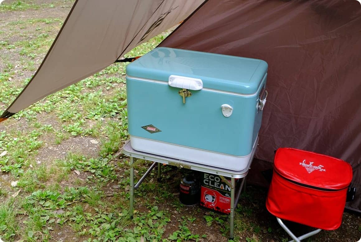 ハードクーラー（左）とソフトクーラー（右）