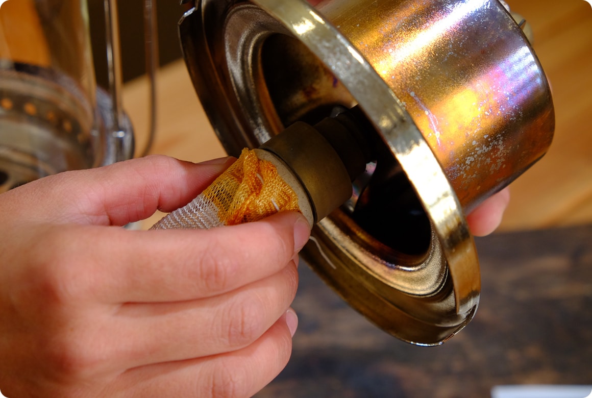 2.ガスチャンバーとノズルの増し締め