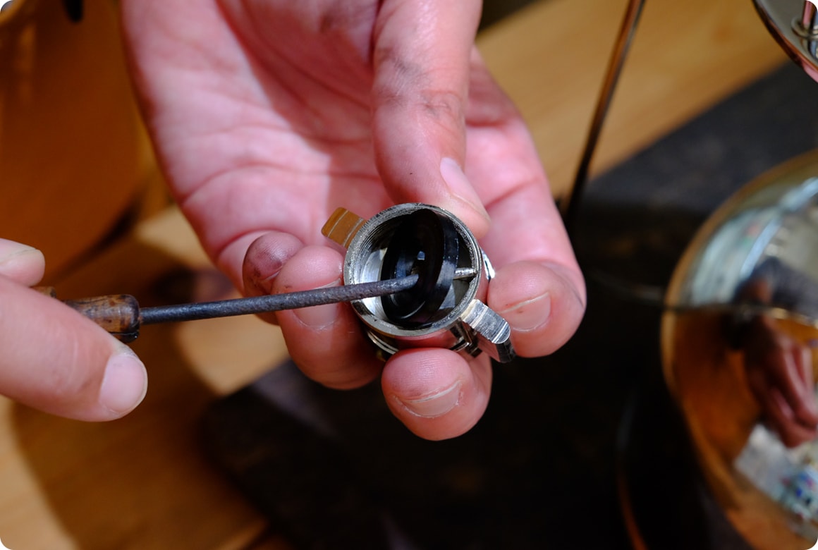 6. 注油口からエアが漏れてしまう