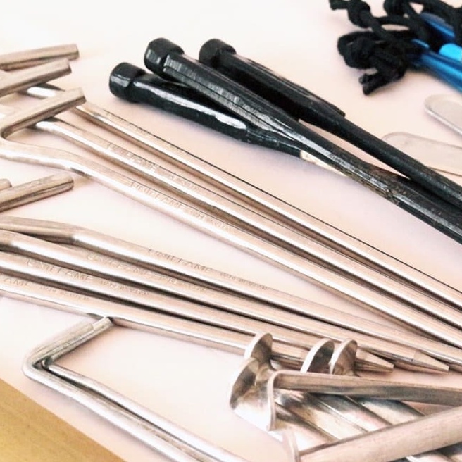 付属ペグに追加するペグの選び方