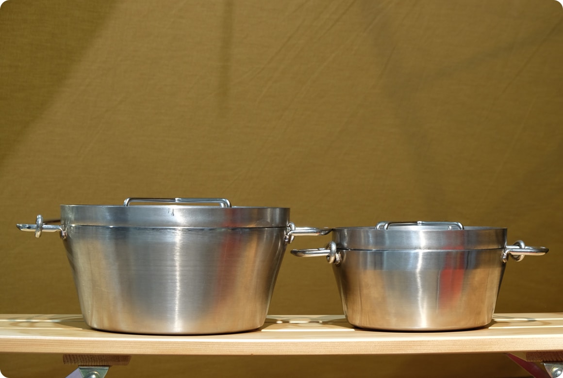 ダッチオーブンのサイズ選び